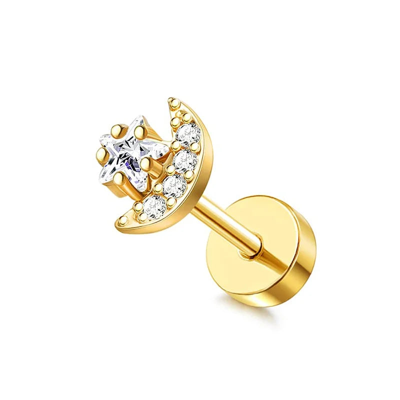 1pc Cartilage Earrings Stud for Women