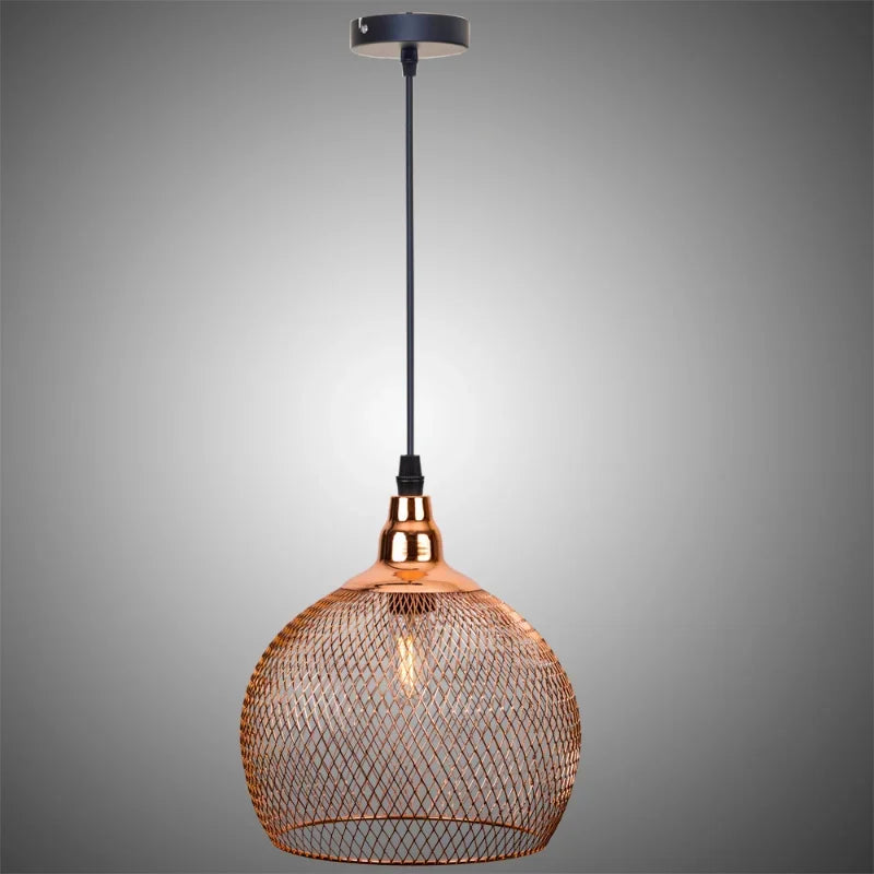 Modern Simple Light Bird Cage Creative Chandelier