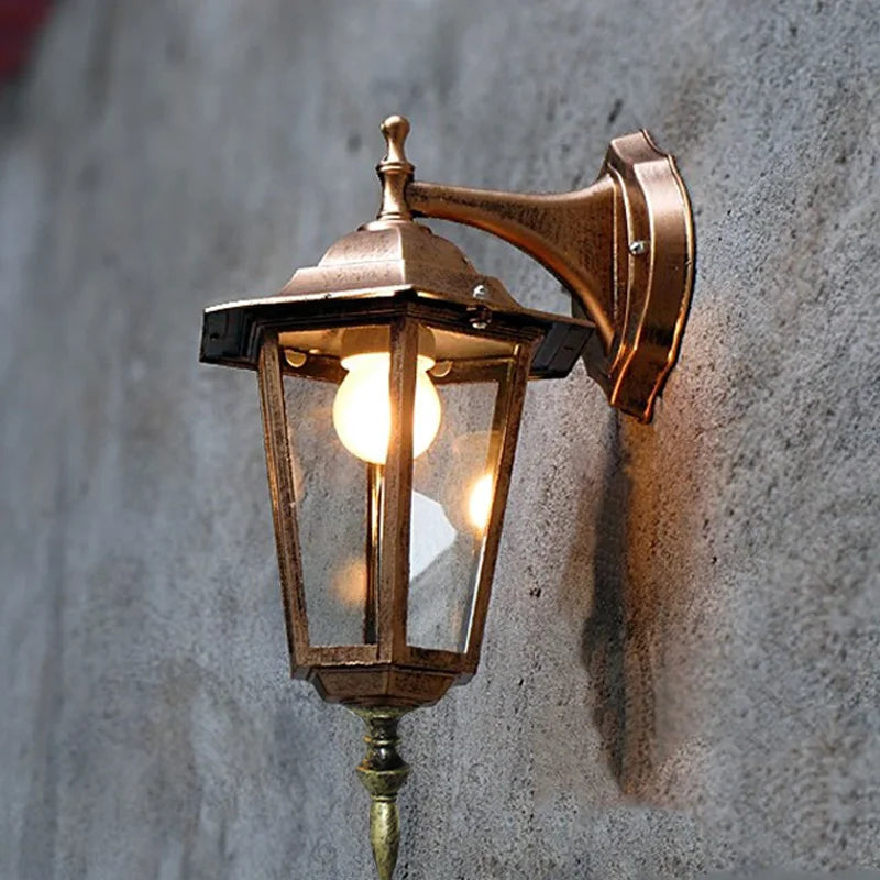 Europe Style Retro Wall Lamp Courtyard