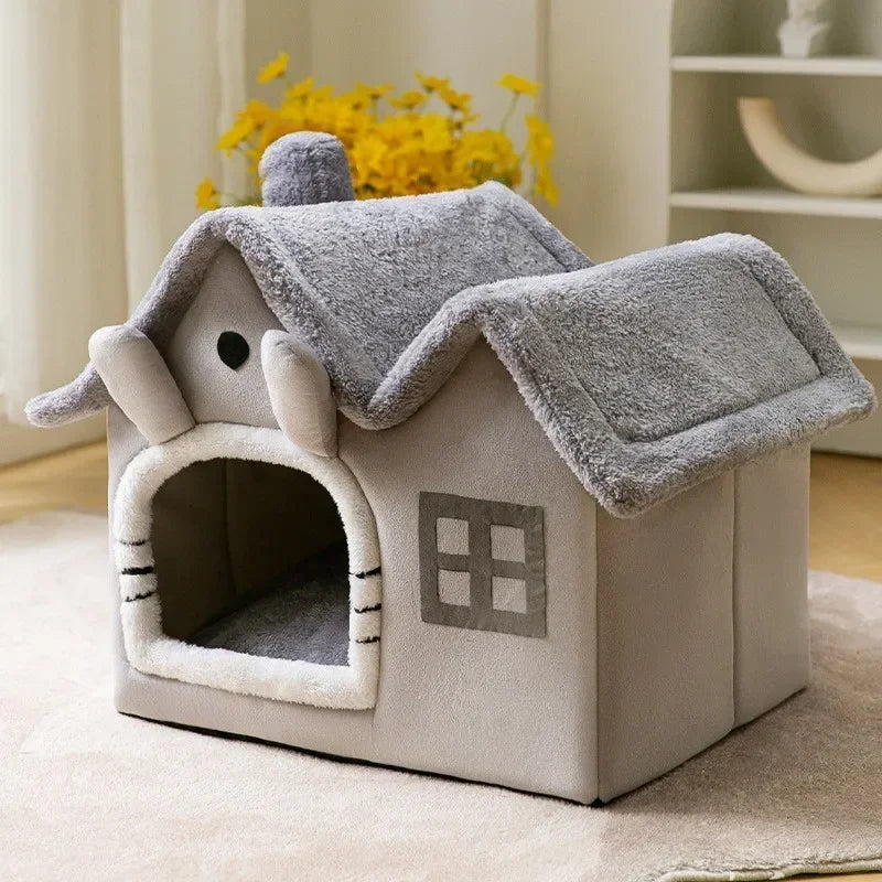 Foldable Pet House Kennel Bed Mat