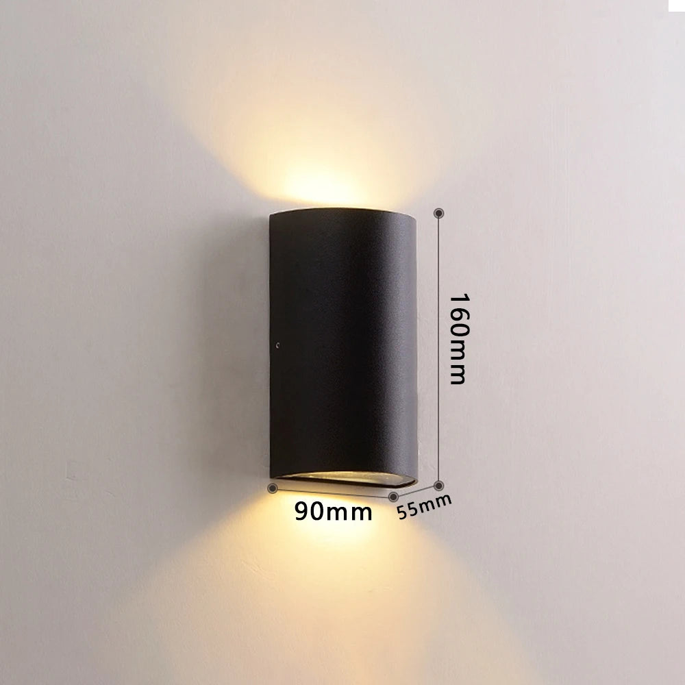 Outdoor LED Garden Wall Lamp