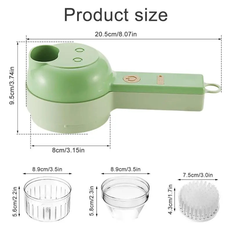 4 in 1 Handheld Electric Vegetable Slicer