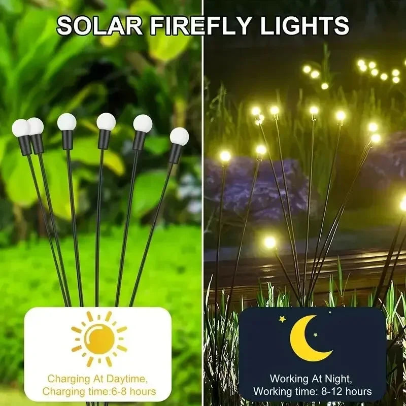 10 Lights Solar Lawn Lamp Garden Lamp