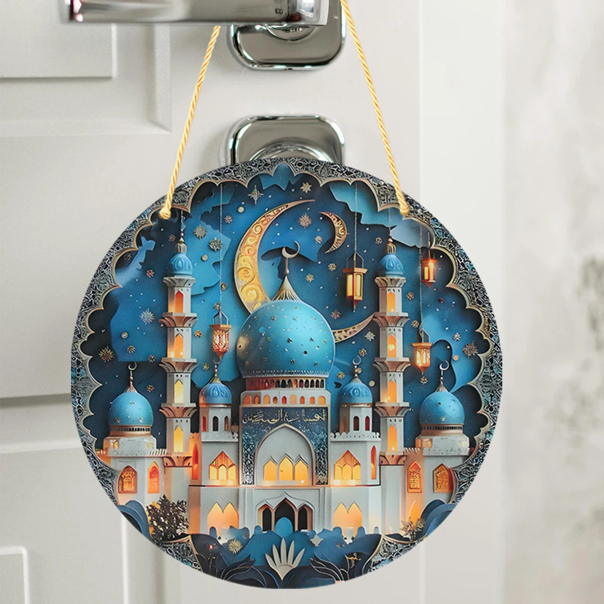 Ramadan Decoration Hanging Ornaments EID Mubarak Decor 2025