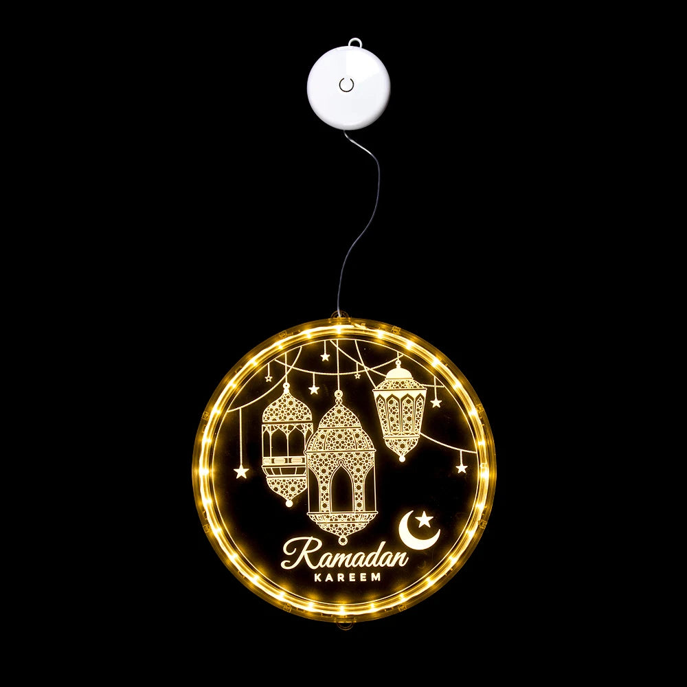 12.5cm Diameter Ramadan LED Hanging Lights