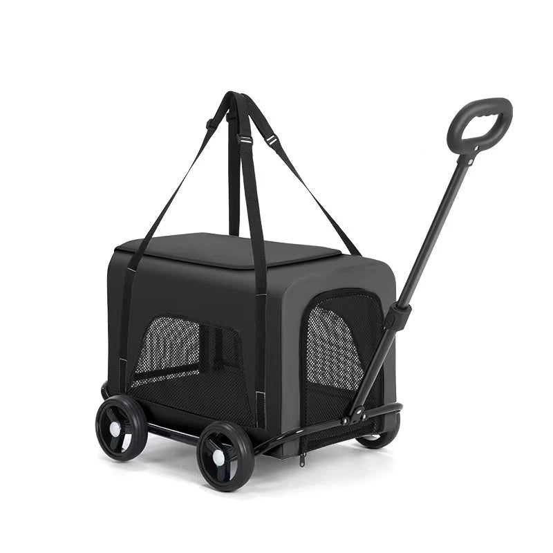 4-Wheel Pet Travel Trolley