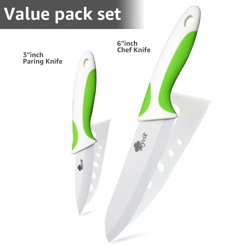 Ceramic Knives Set Kitchen