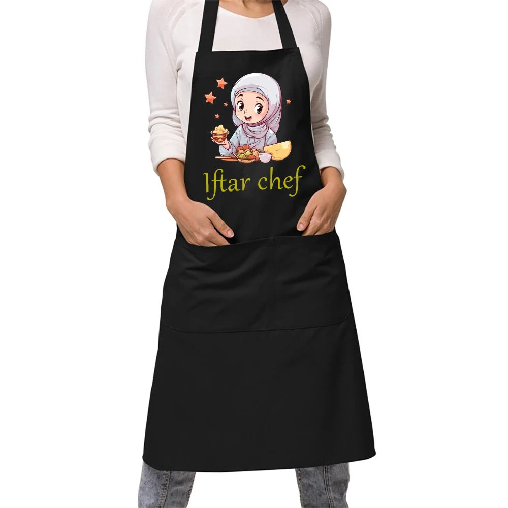 2025 Iftar Chef Apron Kitchen Accessories