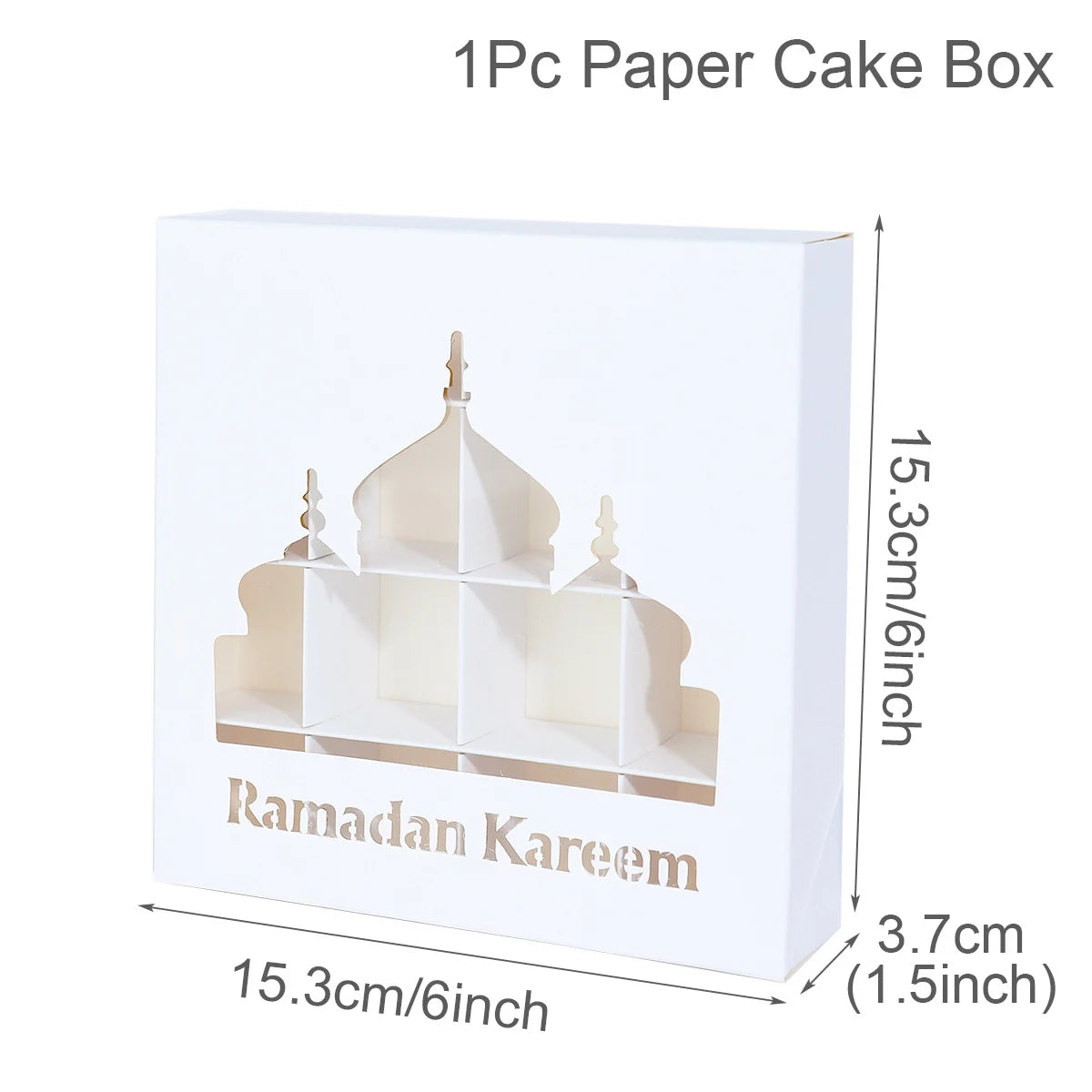 Eid Mubarak Cake Stand Holder 2025