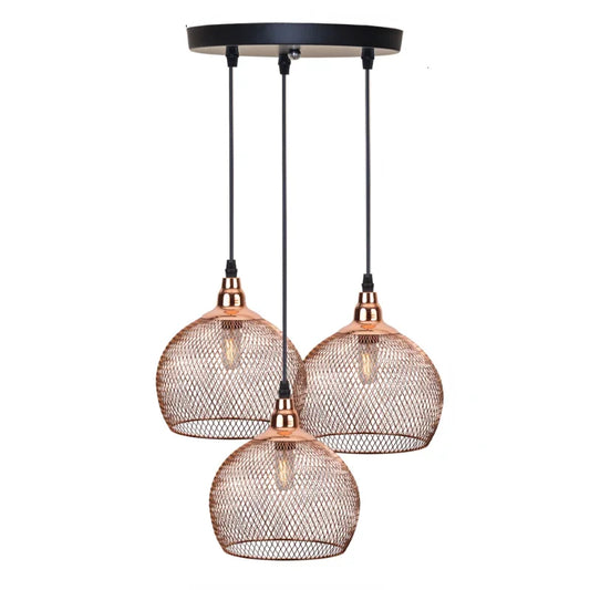 Modern Simple Light Bird Cage Creative Chandelier