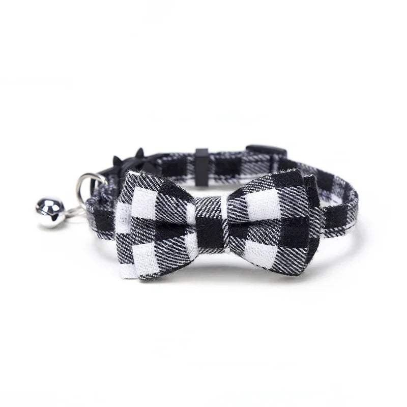 Cat Collar Bow Tie and Bell Cute