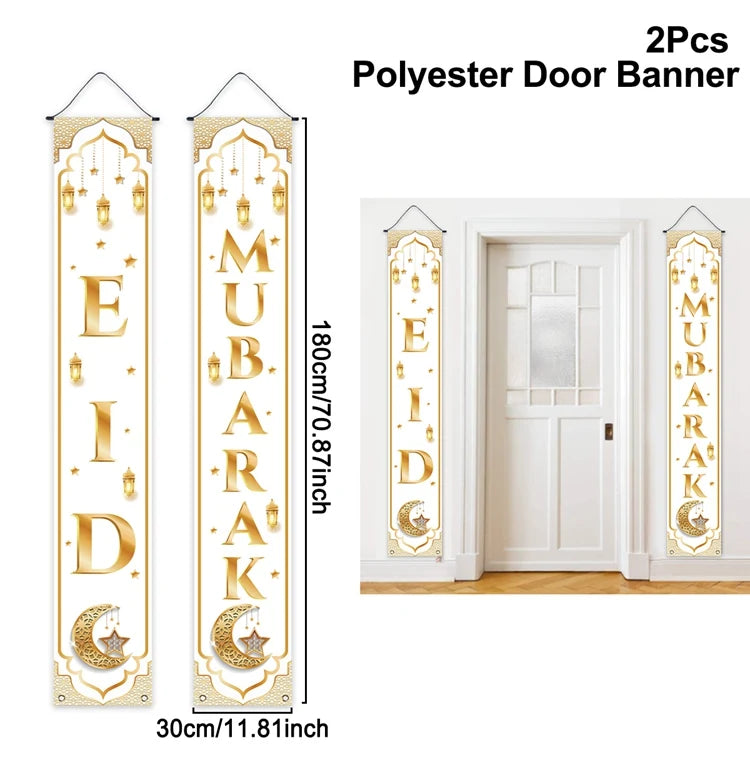 Ramadan Decoration 2025 Door Banner