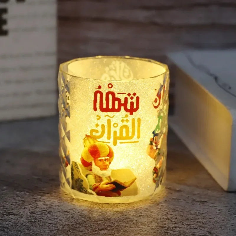 Eid Mubarak LED Lantern Light Ramadan kareem Decorations for home 2025