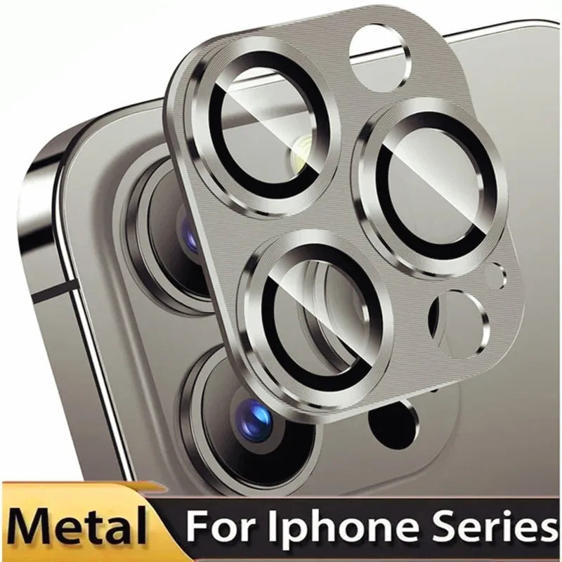 Metal Camera Protector For iPhone 16 Pro Max 16Pro 16Plus15 14 Pro Max