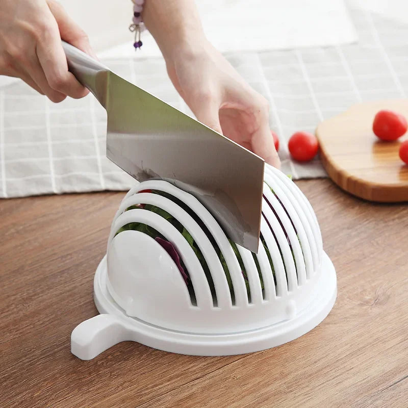 Vegetable Chopper Salad Cutter Bowl