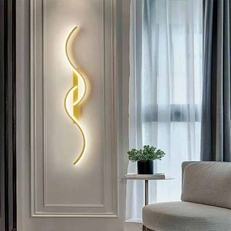 Modern LED Wall Lamp Minimalist, Indoor Lighting Fixture