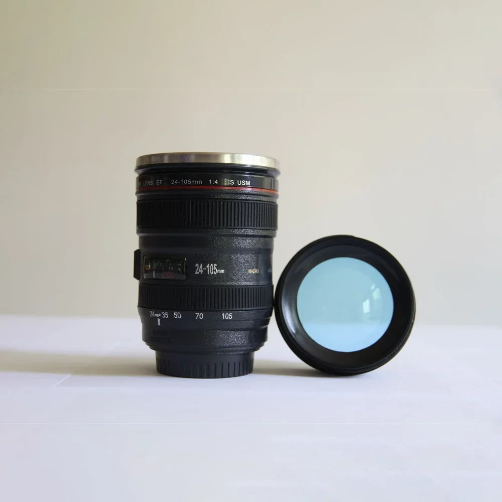 Coffee Mug with Camera Lens