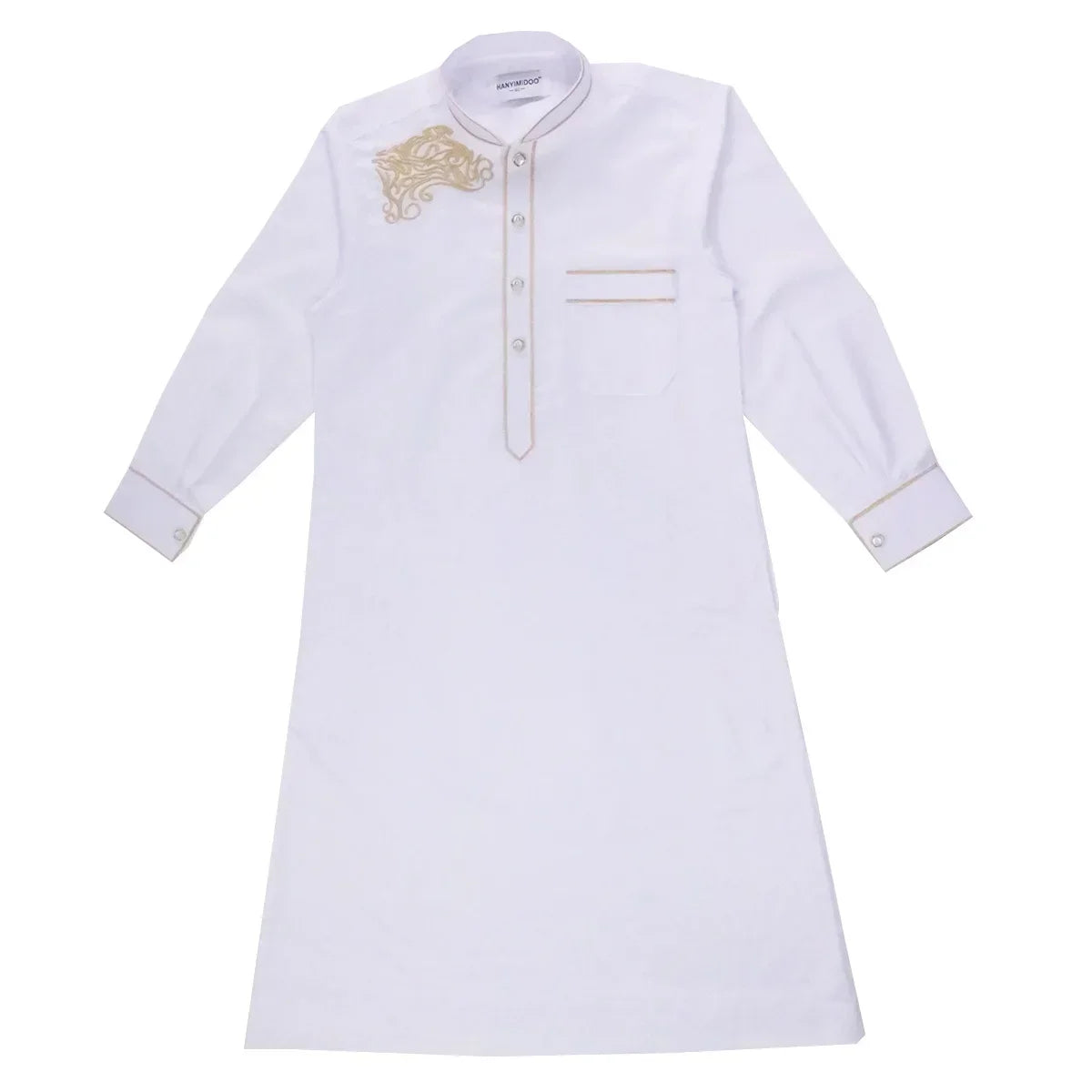 2025 Muslim Boys Kids Robe Thoub Jubba Thobe Daffah