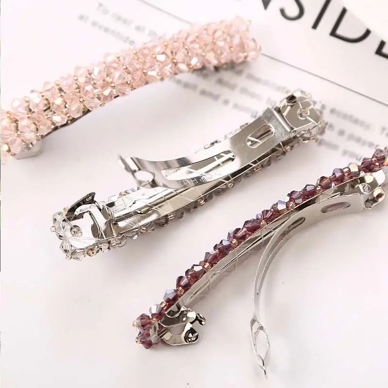 Crystal Rhinestone Hairpins Hair Clips