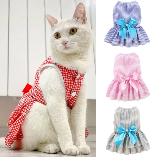 Cat Puppy Princess Dress