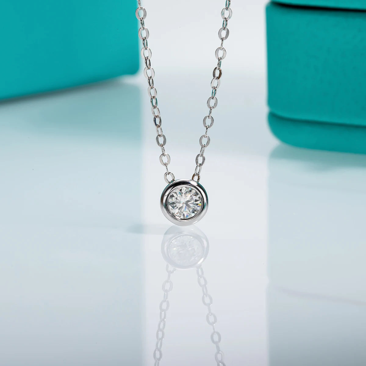 moissanite necklace