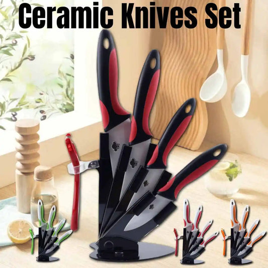 Ceramic Knives Set Kitchen