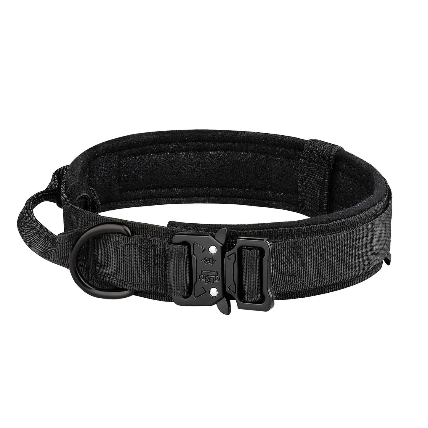 Tactical Dog Collar Metal Buckle