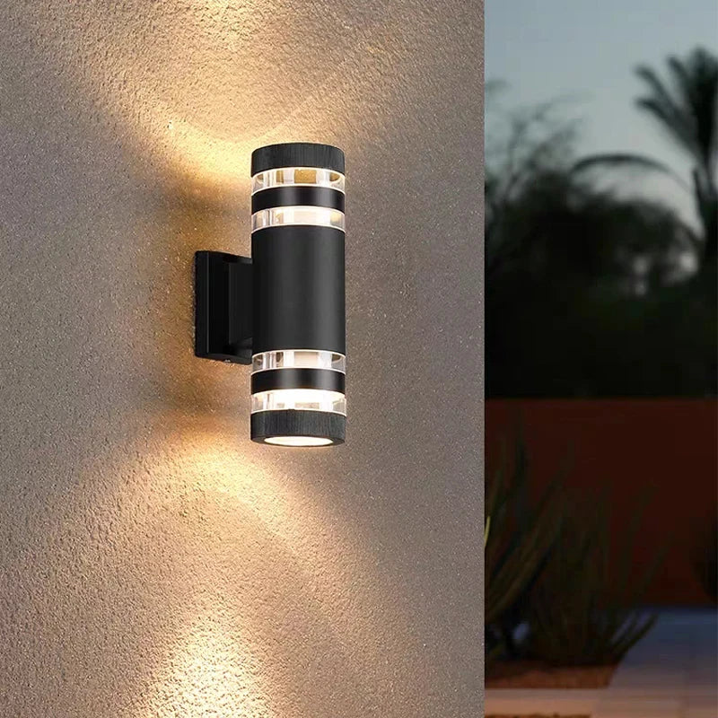 Outdoor Wall Light Waterproof Double head