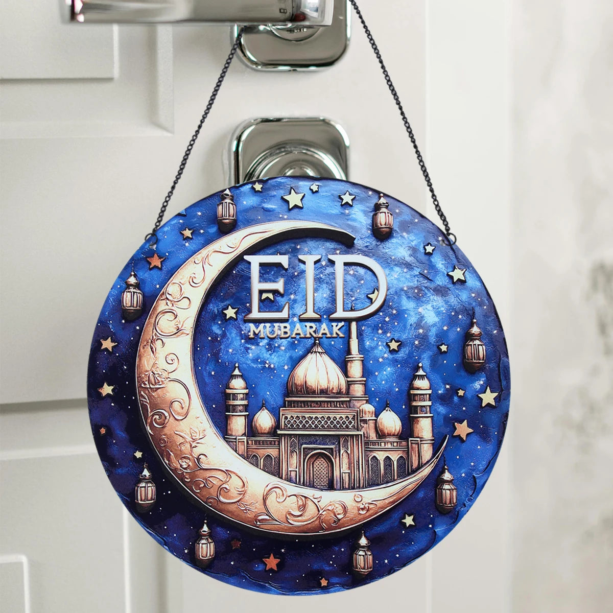 Ramadan Decoration Hanging Ornaments EID Mubarak Decor 2025