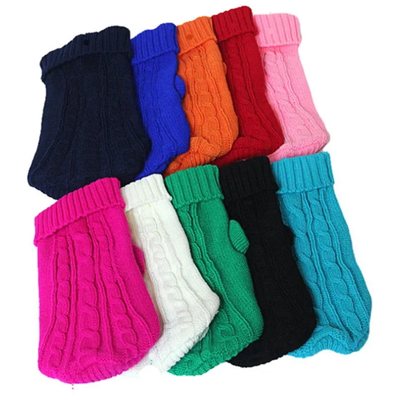 Dog Knitted Winter Clothes