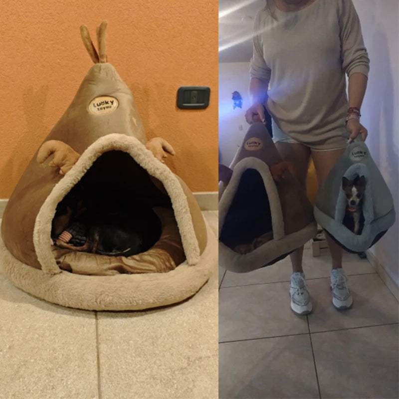 Pet Cave House Foldable Tent