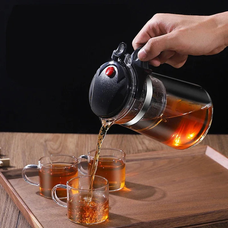 Heat Resistant Glass Teapot