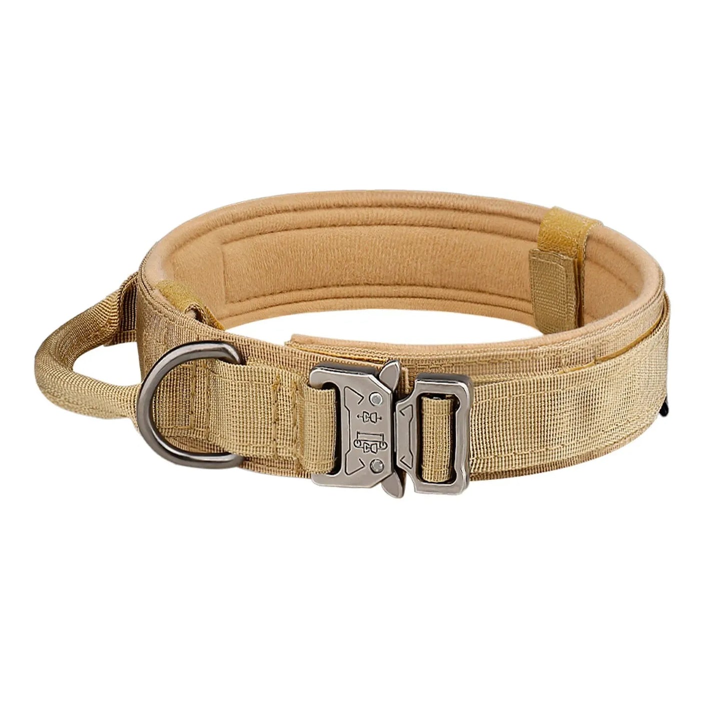 Tactical Dog Collar Metal Buckle