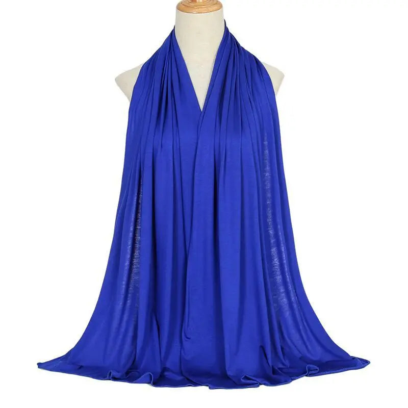 Modal Cotton Jersey Hijab Scarf for Muslim Women