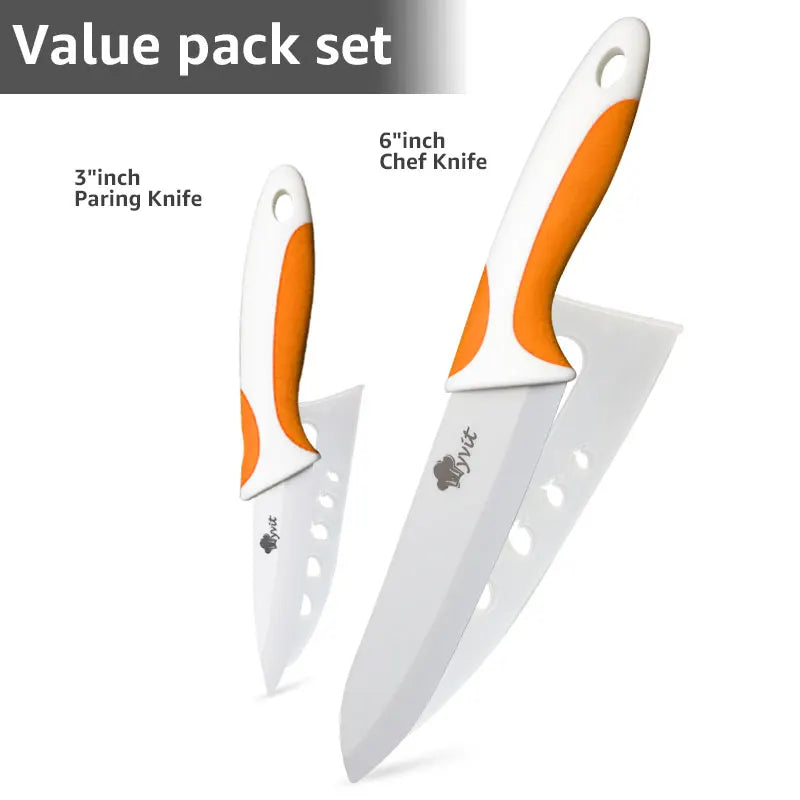 Ceramic Knives Set Kitchen