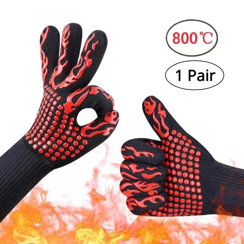 Hot 500/800 Degree Heat Resistant Gloves