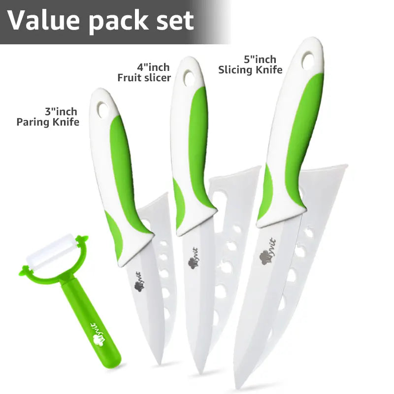 Ceramic Knives Set Kitchen